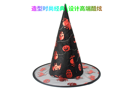 12灯闪光巫婆帽 新颖性